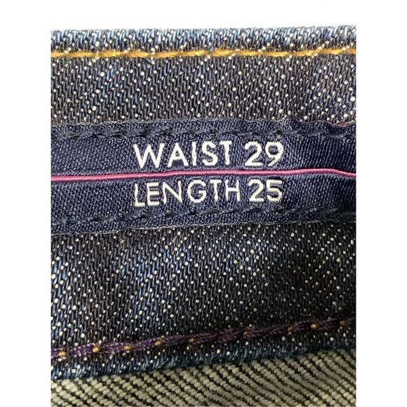 Vigoss Women’s Distressed Ripped The Thompson Tomboy Jeans Blue Size W29 - Picture 8 of 13